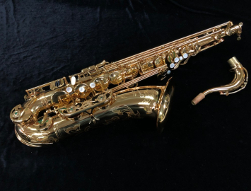 P.  Mauriat 66R GL Gold Lacquer Tenor Saxophone – Rolled Tone Holes, Serial #PM0600619